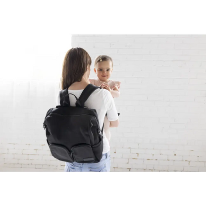 Neoprene Nappy Bag - Black