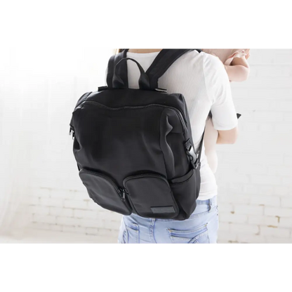 Neoprene Nappy Bag - Black