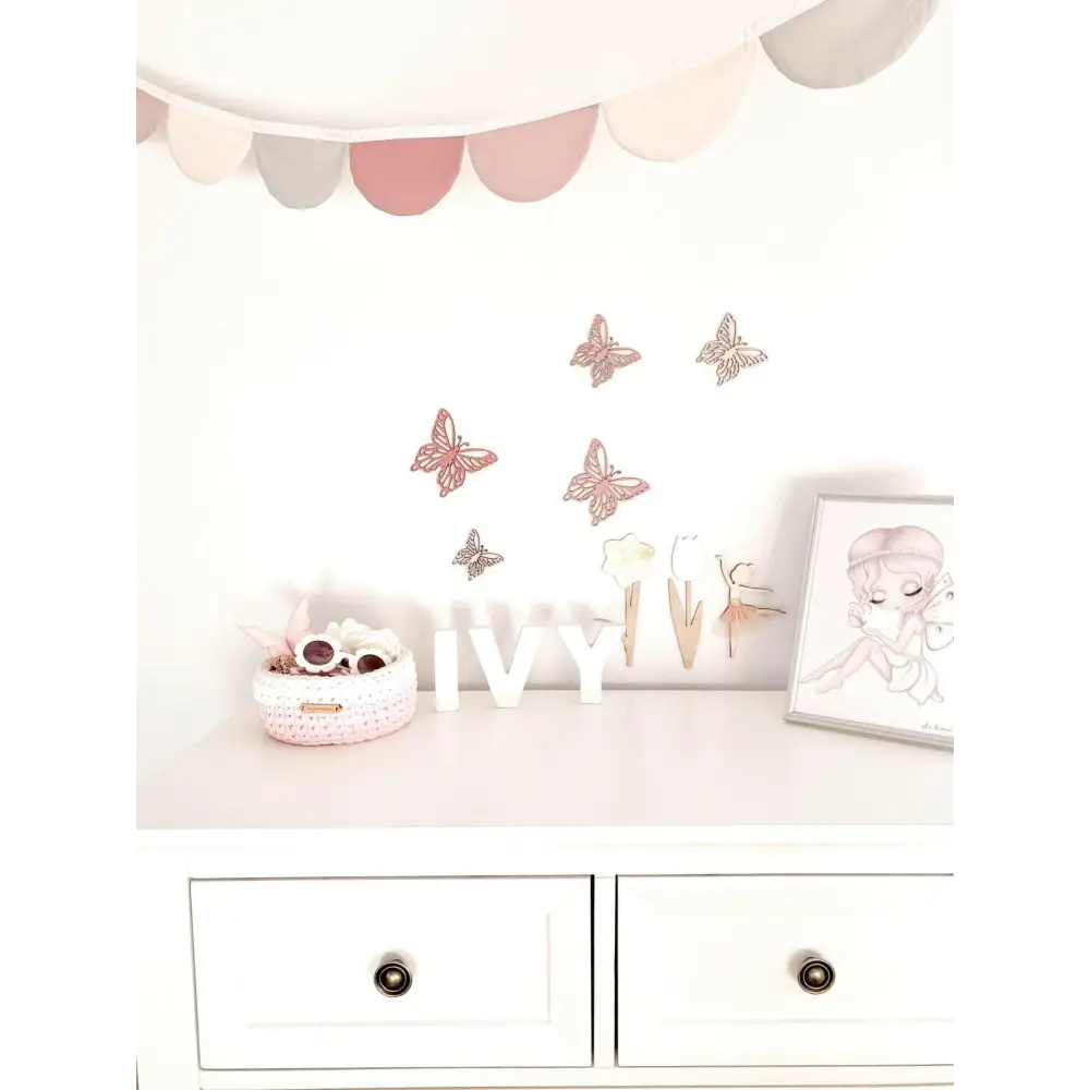 Ombre Butterfly Decals - Timber Tinkers