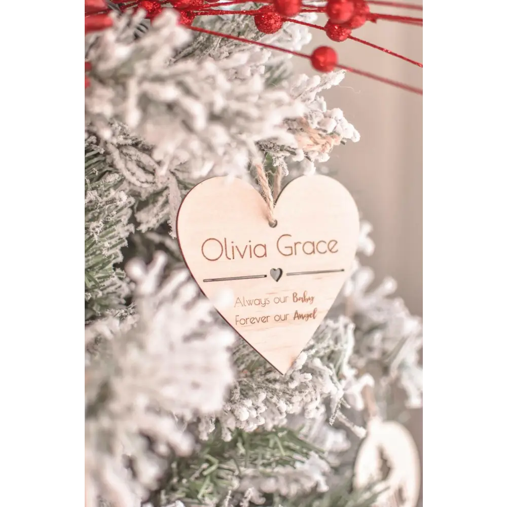 Our Angel Baby Memorial Ornament