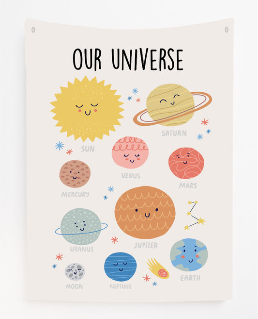 Our Universe Canvas Wall Hang