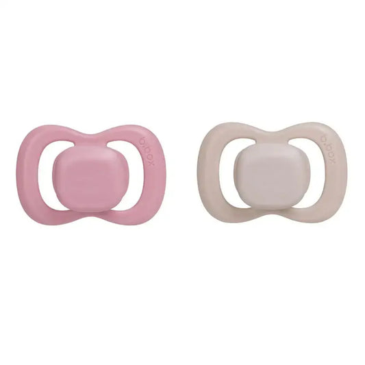 pacifier twin pack - berry + blush - Timber Tinkers