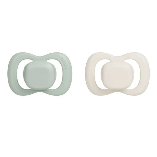 pacifier twin pack - sage + vanilla - Timber Tinkers