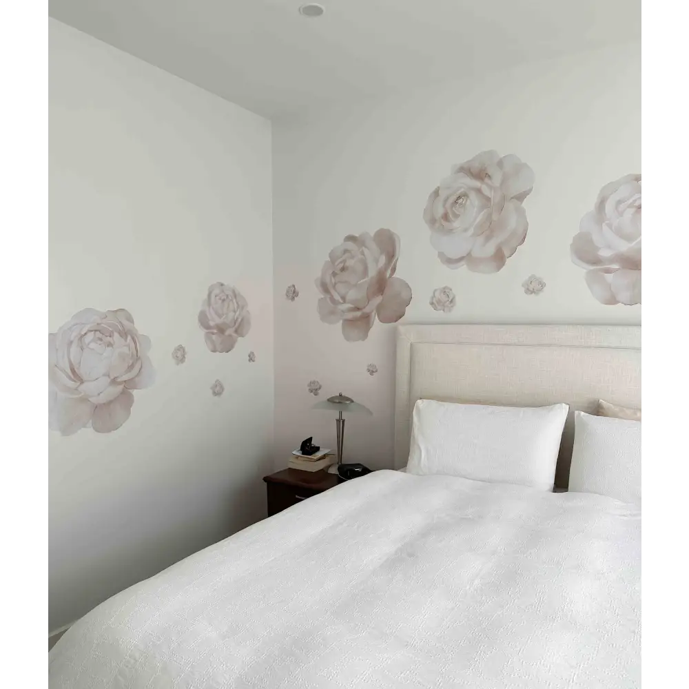 Pastel Rose Wall Decals - Timber Tinkers