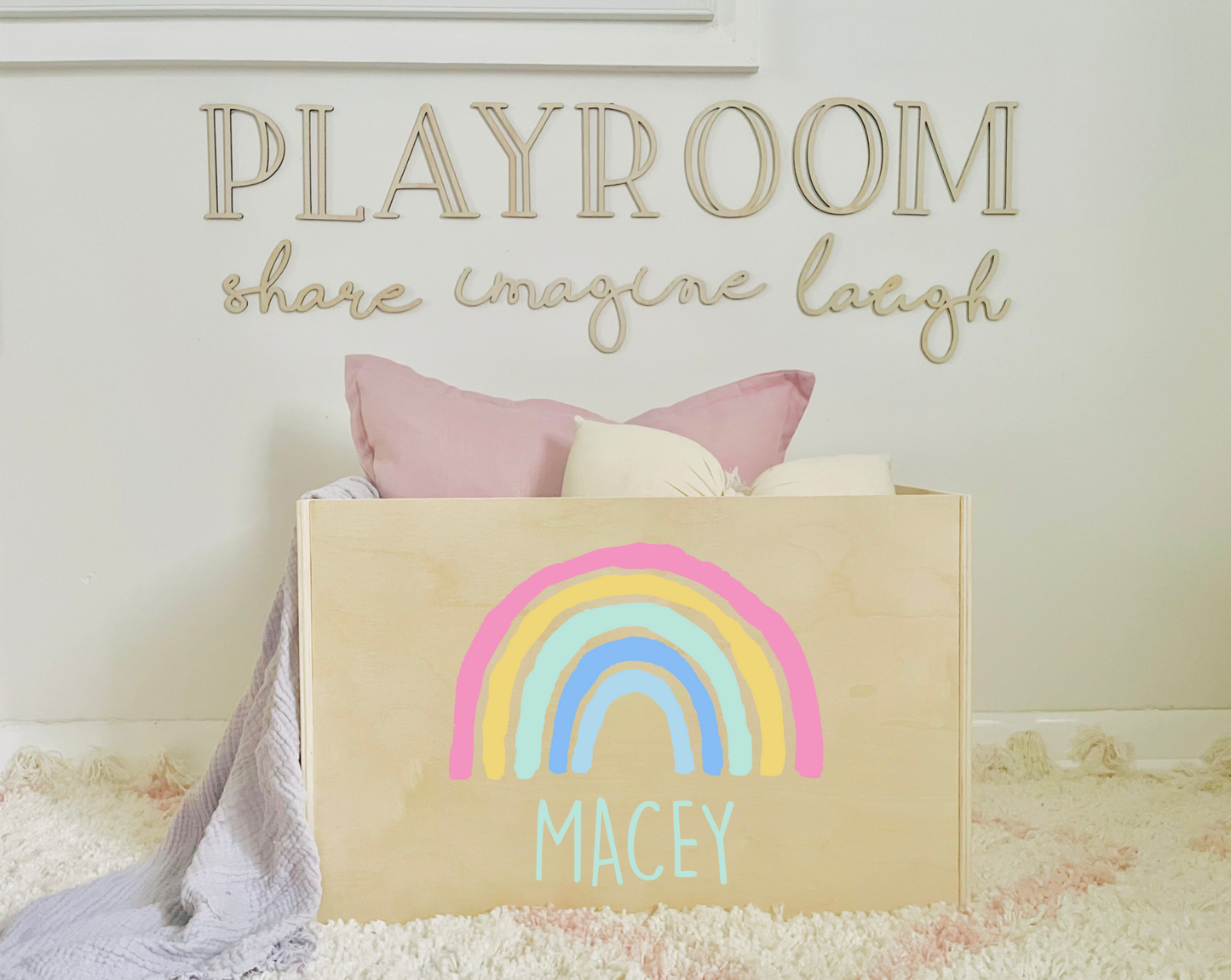 Toy Box - Pastel Rainbow