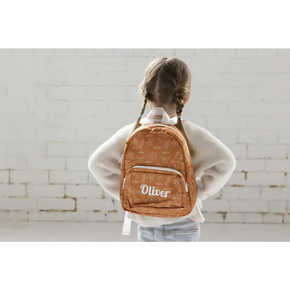 Personalied Kids Backpack - Surf