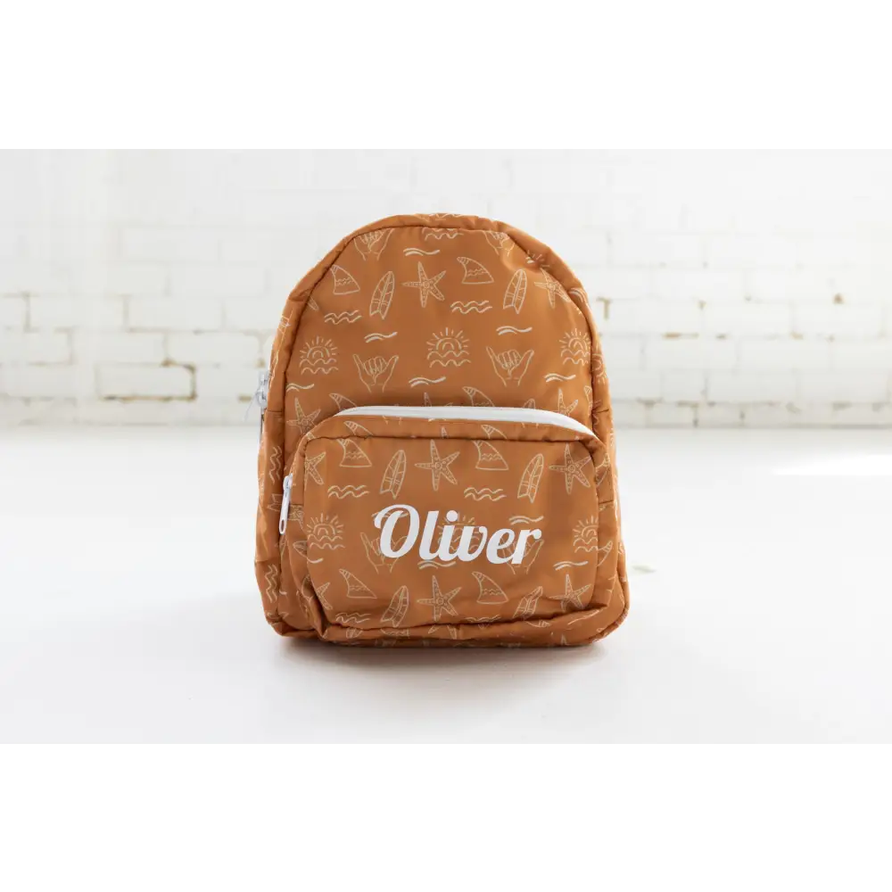 Personalied Kids Backpack - Surf