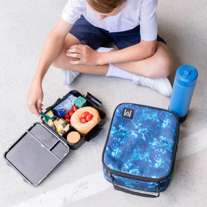 Personalised Black Lunch Box - Tractor