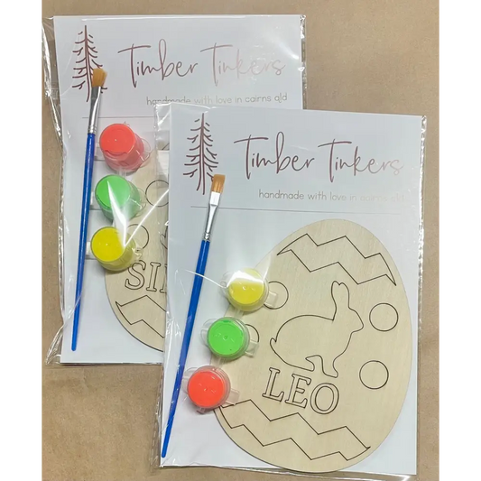 Personalised Egg Paint Kit - Timber Tinkers