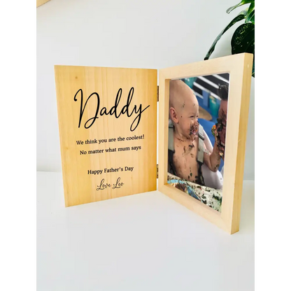 Personalised Father’s Day Photo Frame - Coolest Dad