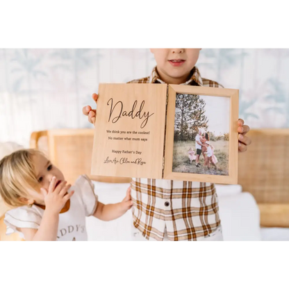 Personalised Father’s Day Photo Frame - Coolest Dad