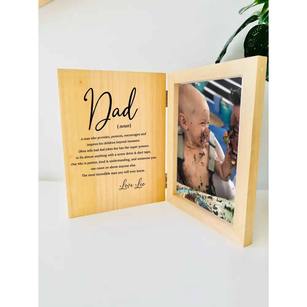 Personalised Father’s Day Photo Frame - Dad Definition