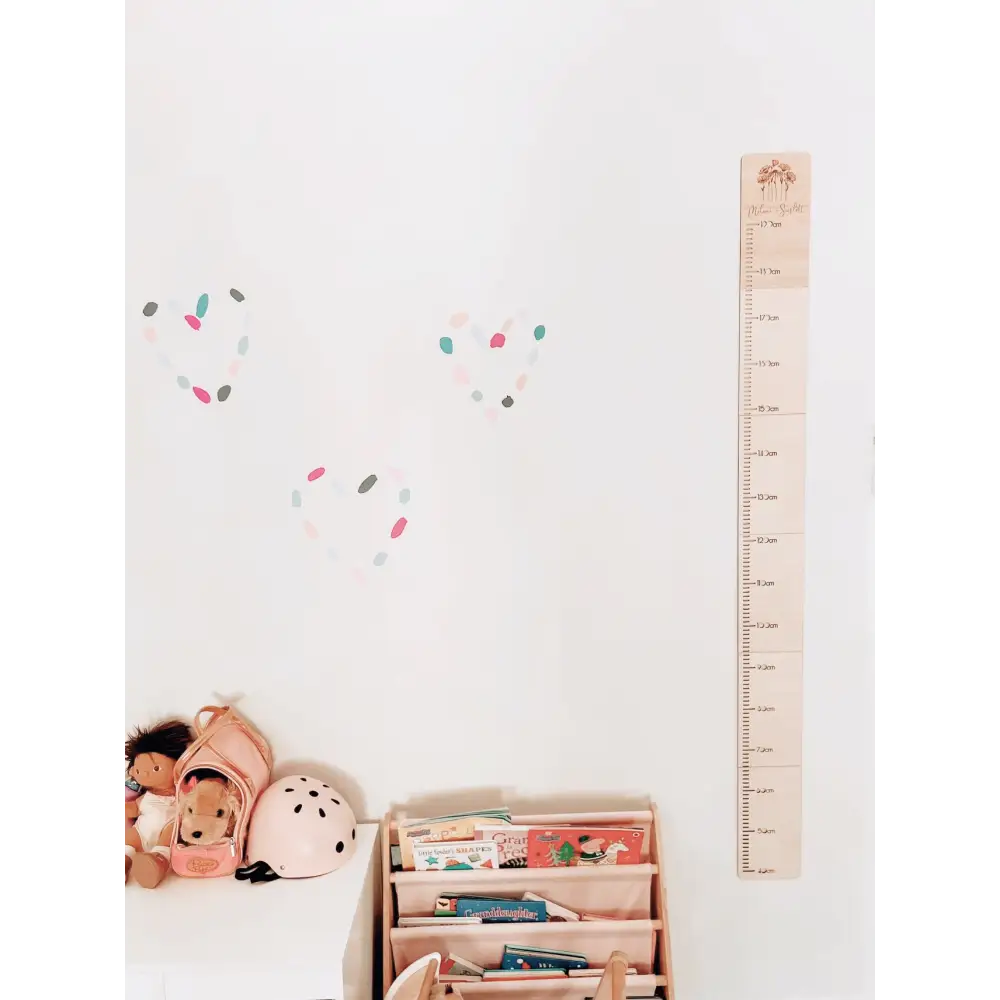 Personalised Growth Chart - Birth Flower