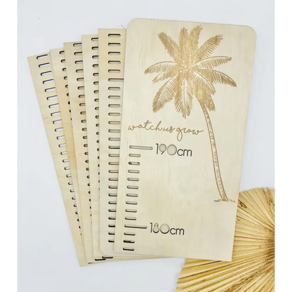 Personalised Growth Chart - Palm Tree