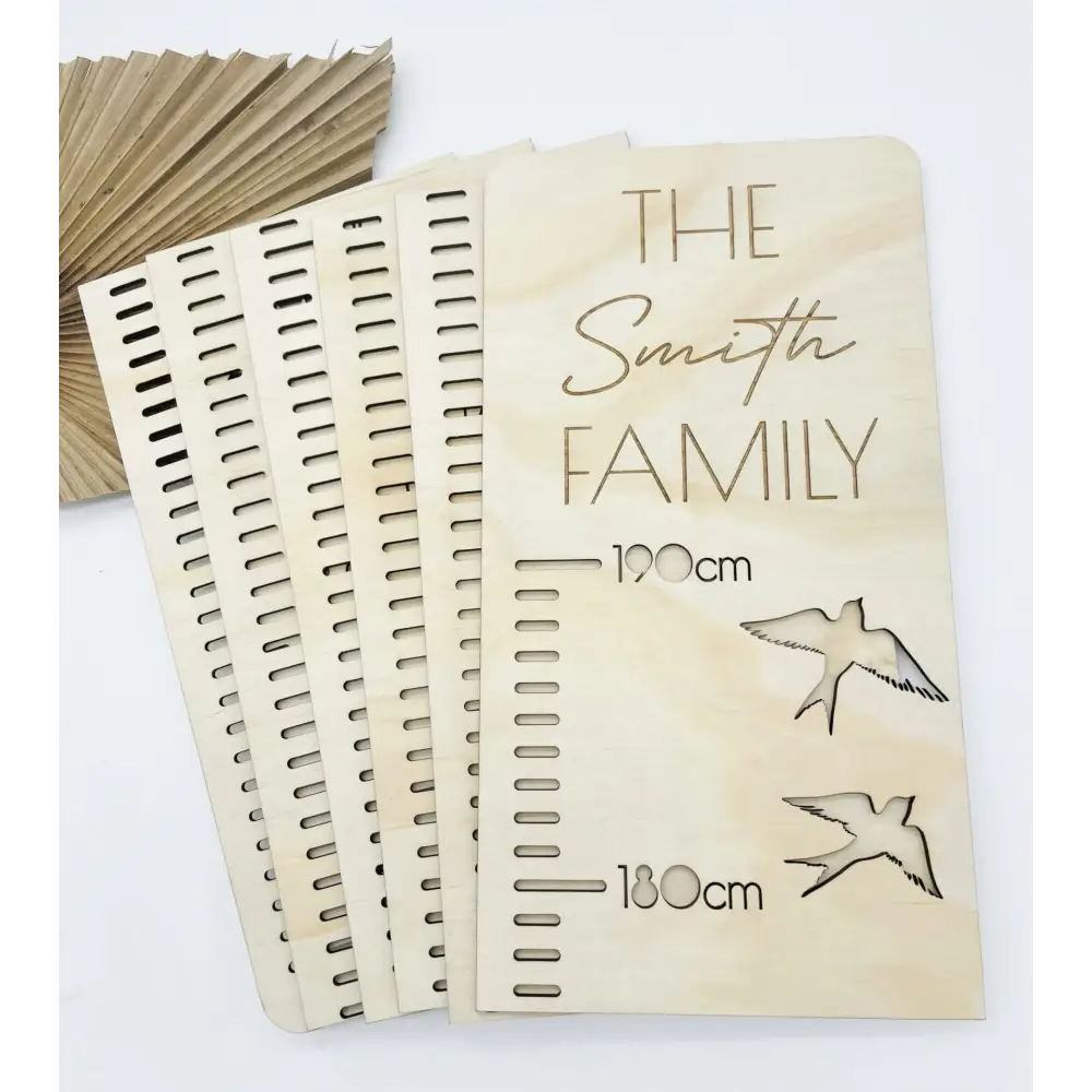 Personalised Growth Chart - Swallows