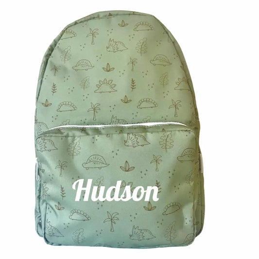 Personalised Kids Backpack - Dino