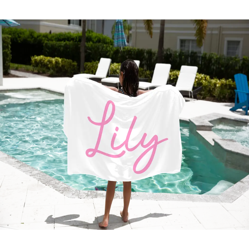 Personalised Kids Towel