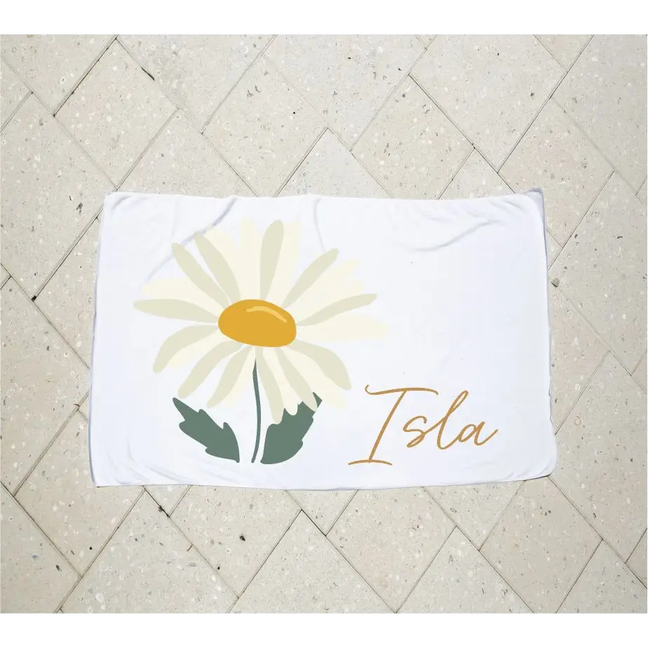 Personalised Kids Towel - Daisy