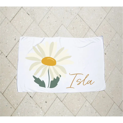 Personalised Kids Towel - Daisy