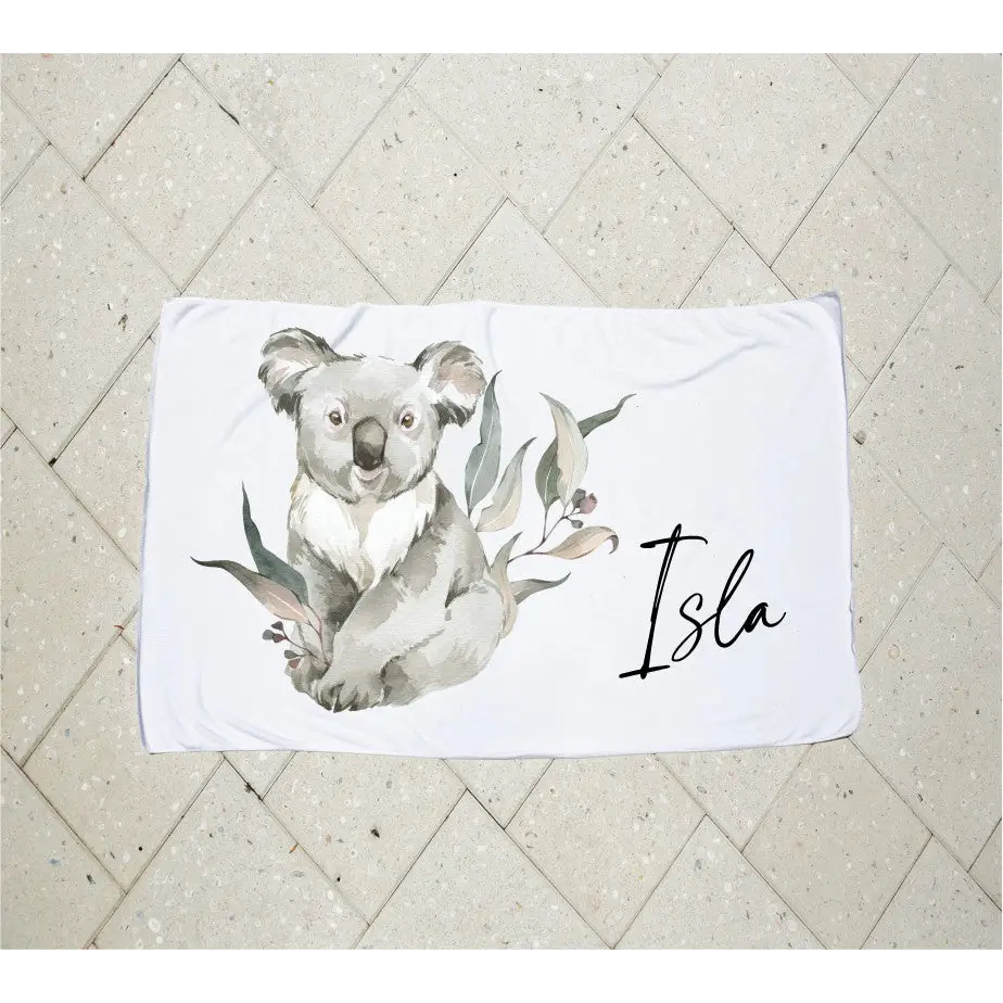 Personalised Kids Towel - Koala