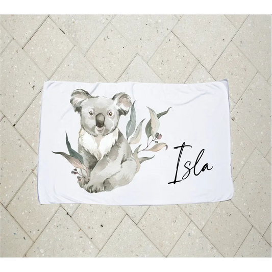 Personalised Kids Towel - Koala