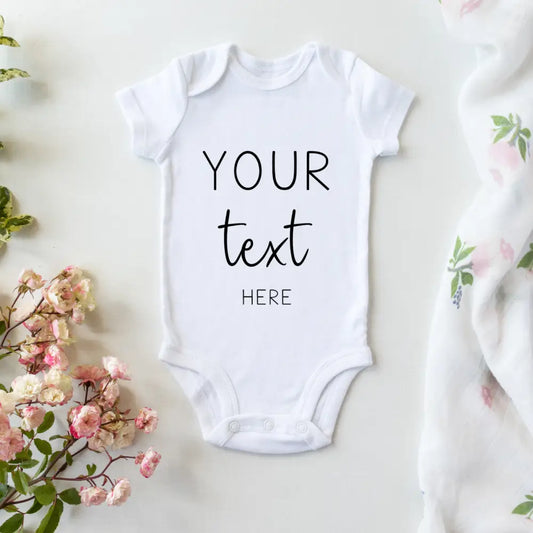 Personalised Onesie - Your TEXT Here