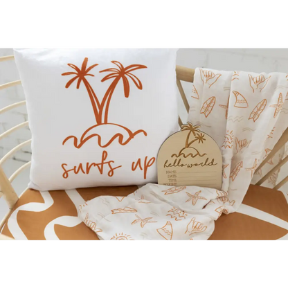 Personalised Pillowcase - Boho Palm