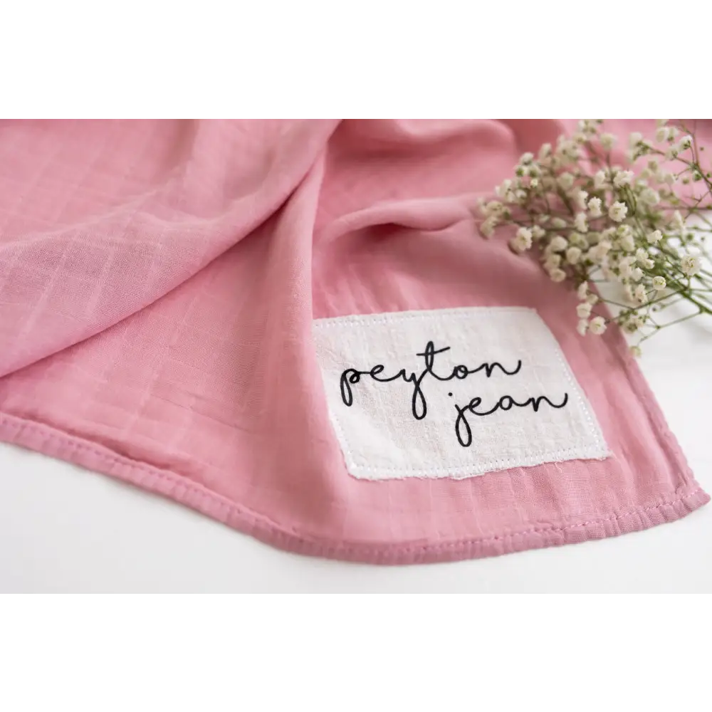 Personalised Swaddle - Pink