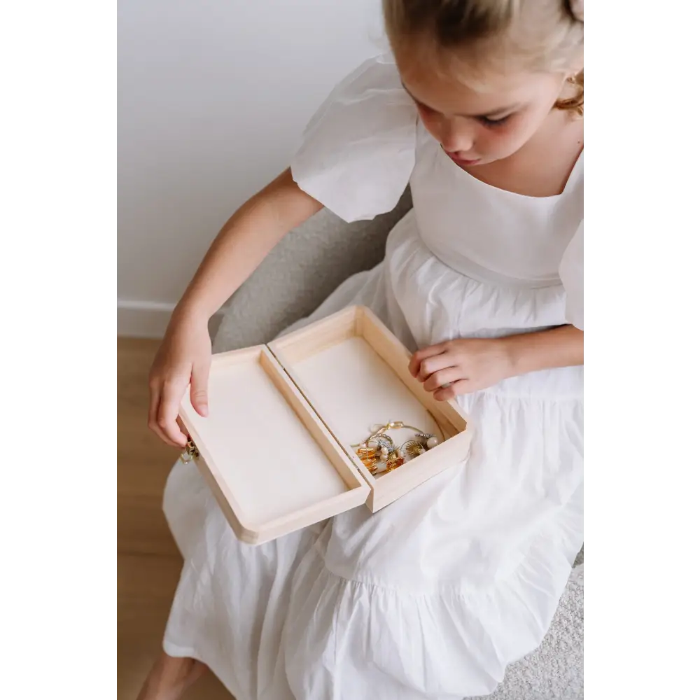 Personalised Wooden Keepsake Box - Heart