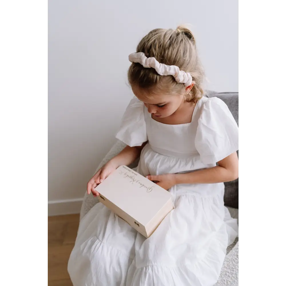 Personalised Wooden Keepsake Box - Heart