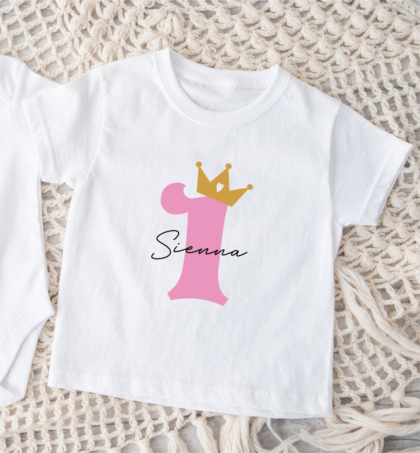 Personalised Birthday Crown T-Shirt