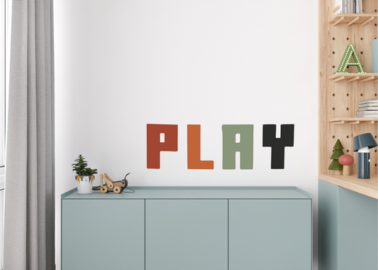 PLAY Block Sign