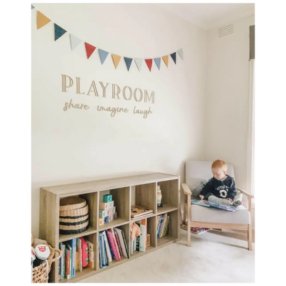 PLAYROOM - share imagine laugh plaque