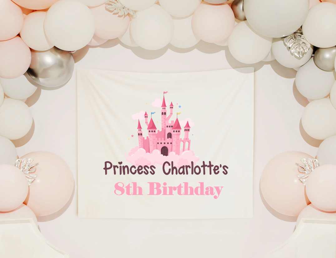 Birthday Banner - Princess