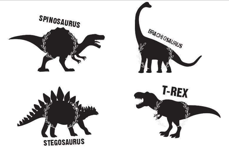 Dinosaur Name Sign