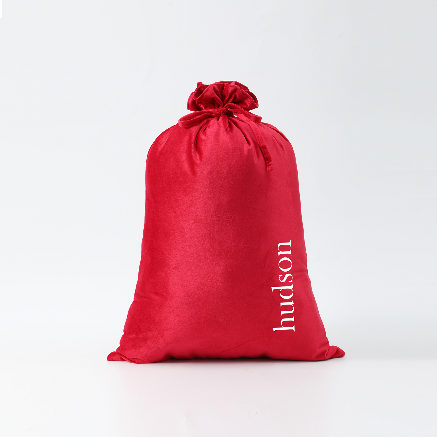 Signature Monogram Velvet Santa Sack - Mulitiple Colours