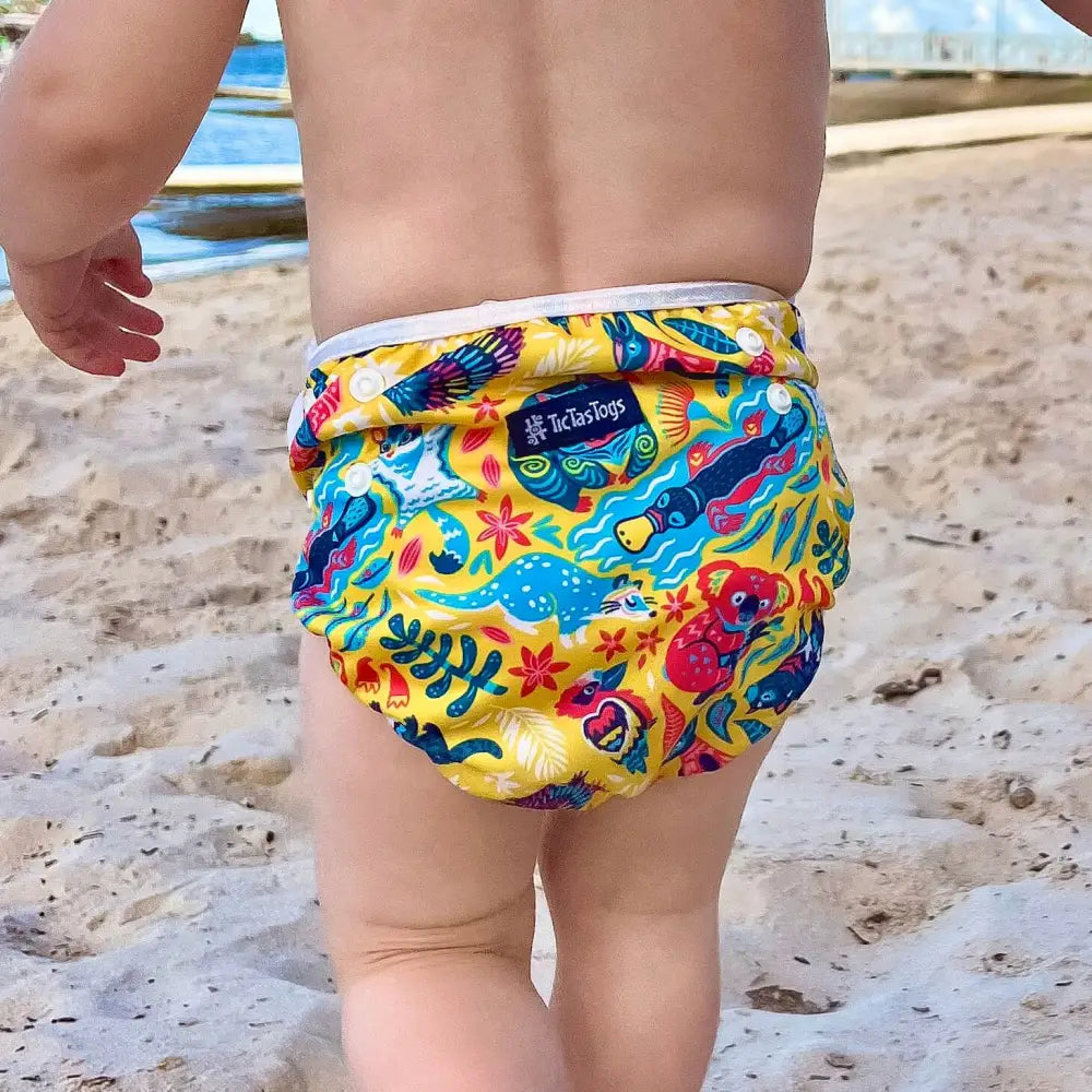 Reuseable Swim Nappy 2 Pack | Aussie Animalia