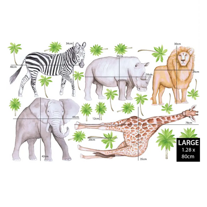 Safari African Animals - Timber Tinkers