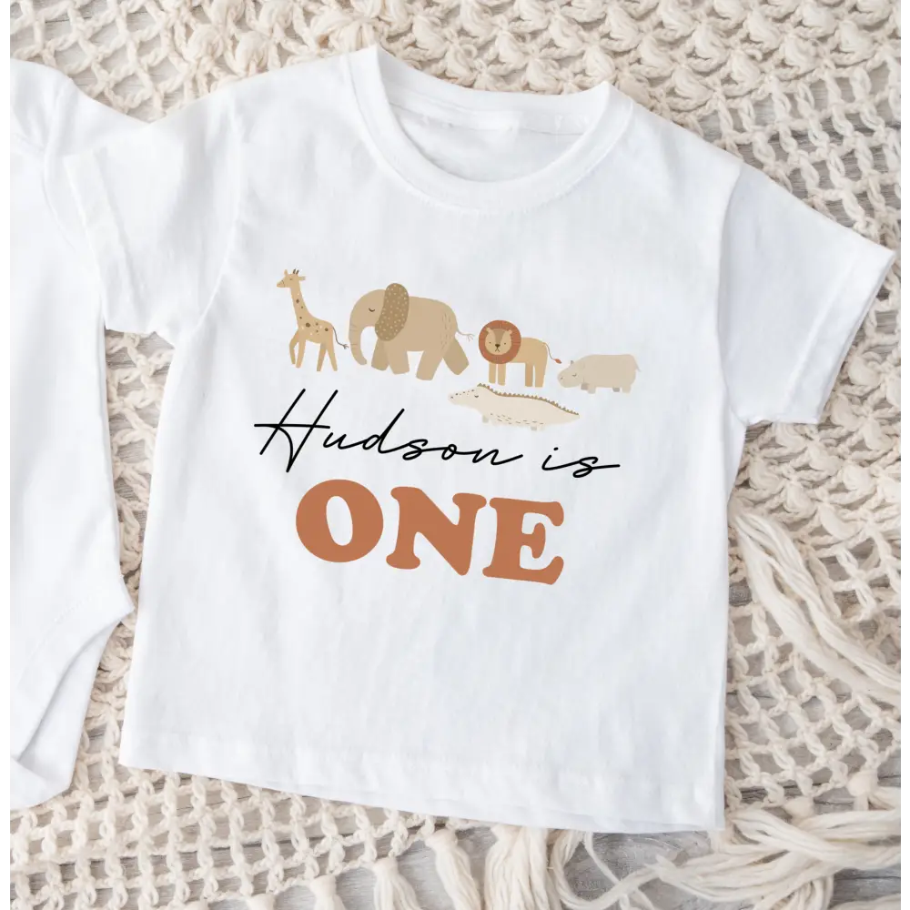 Safari Birthday T-Shirt