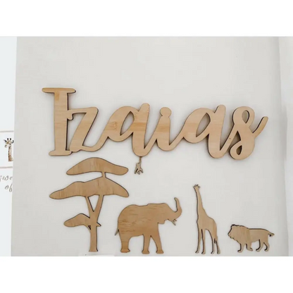 Safari Wall Decals - Timber Tinkers