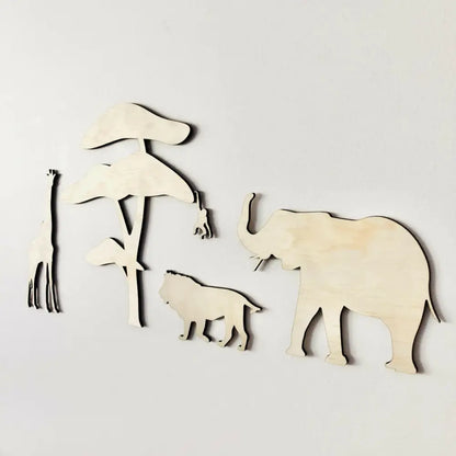 Safari Wall Decals - Timber Tinkers