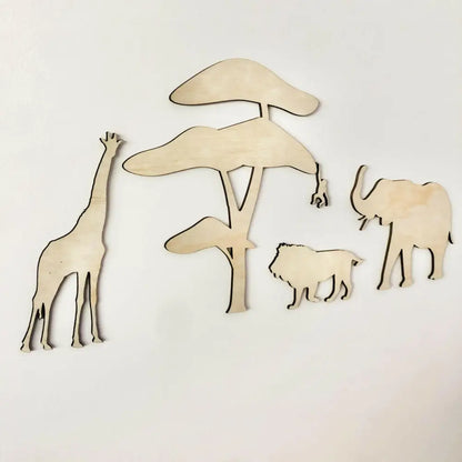 Safari Wall Decals - Timber Tinkers