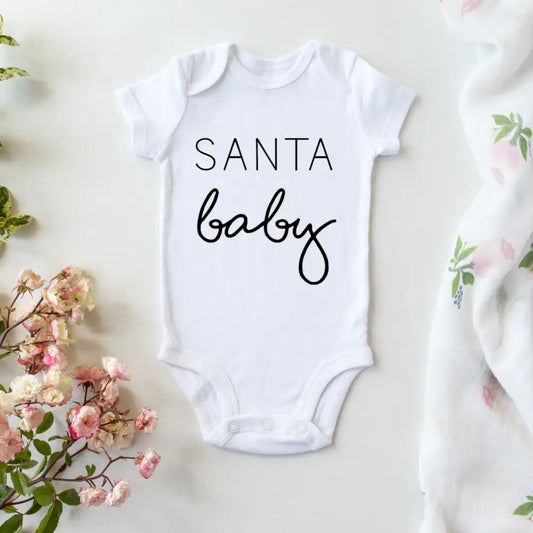 Santa Baby Onesie - Timber Tinkers