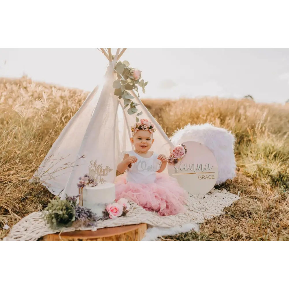 Shes a Wild One Cake Topper - Timber Tinkers