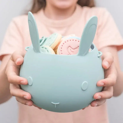 Silicone Easter Bunny Basket - Multiple Colours