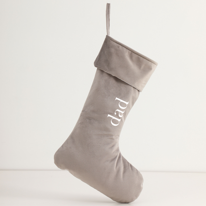 Signature Monogram Stocking - Multiple Colours