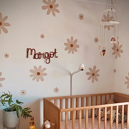 Simple Daisy's Wall Decals - Timber Tinkers