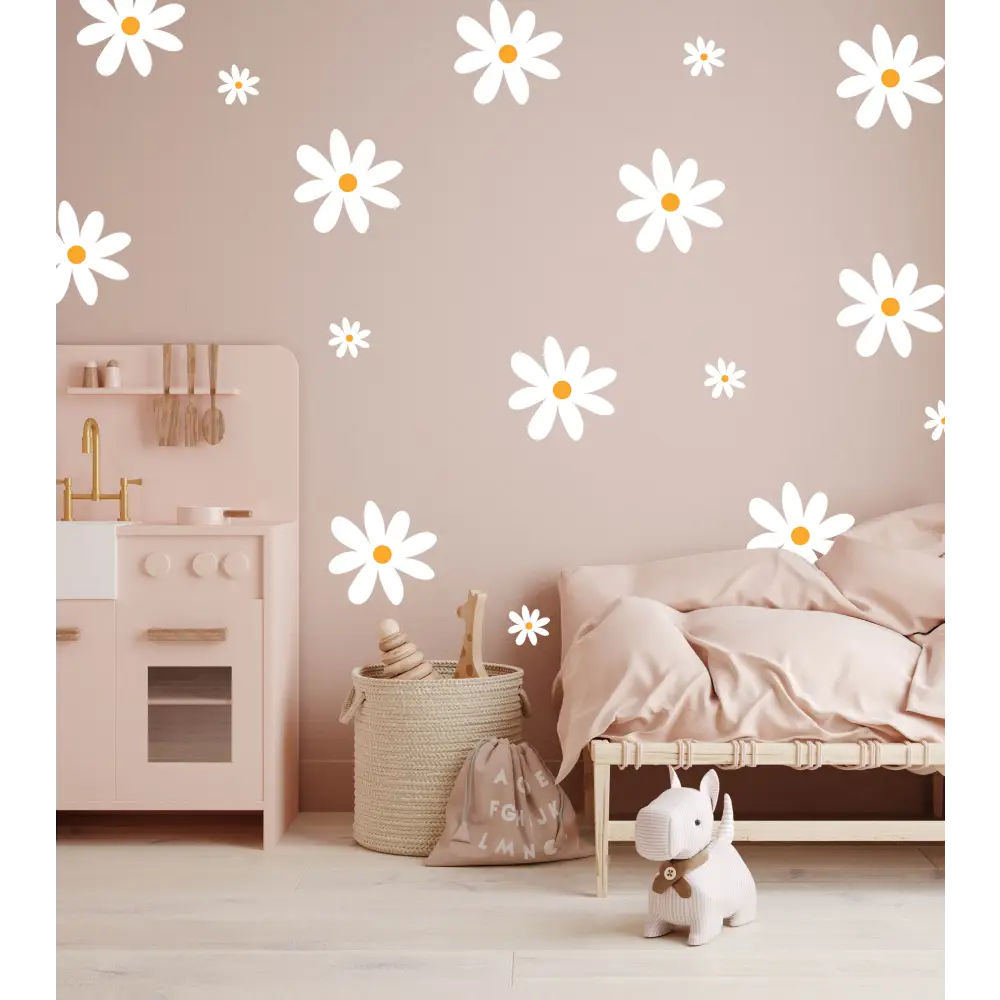 Simple Daisy's Wall Decals - Timber Tinkers