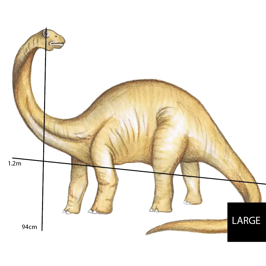 Single Brachiosaurus - Timber Tinkers