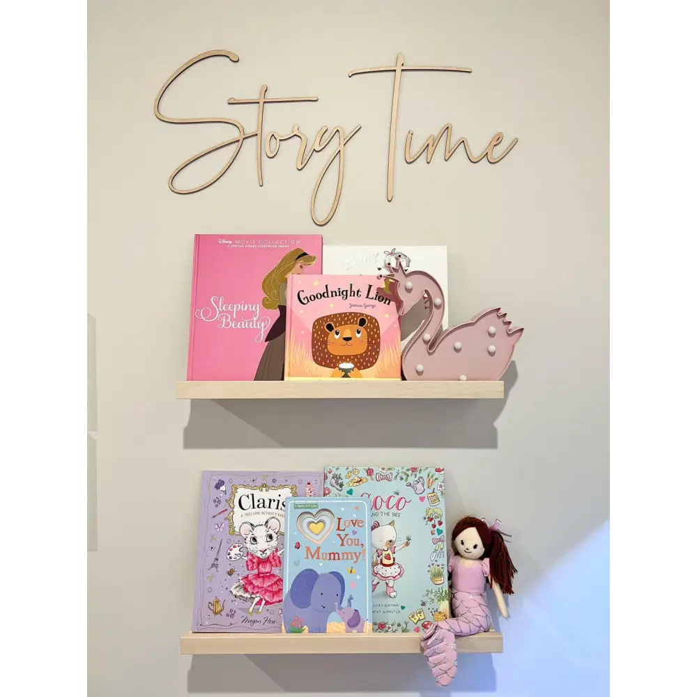 Story Time plaque